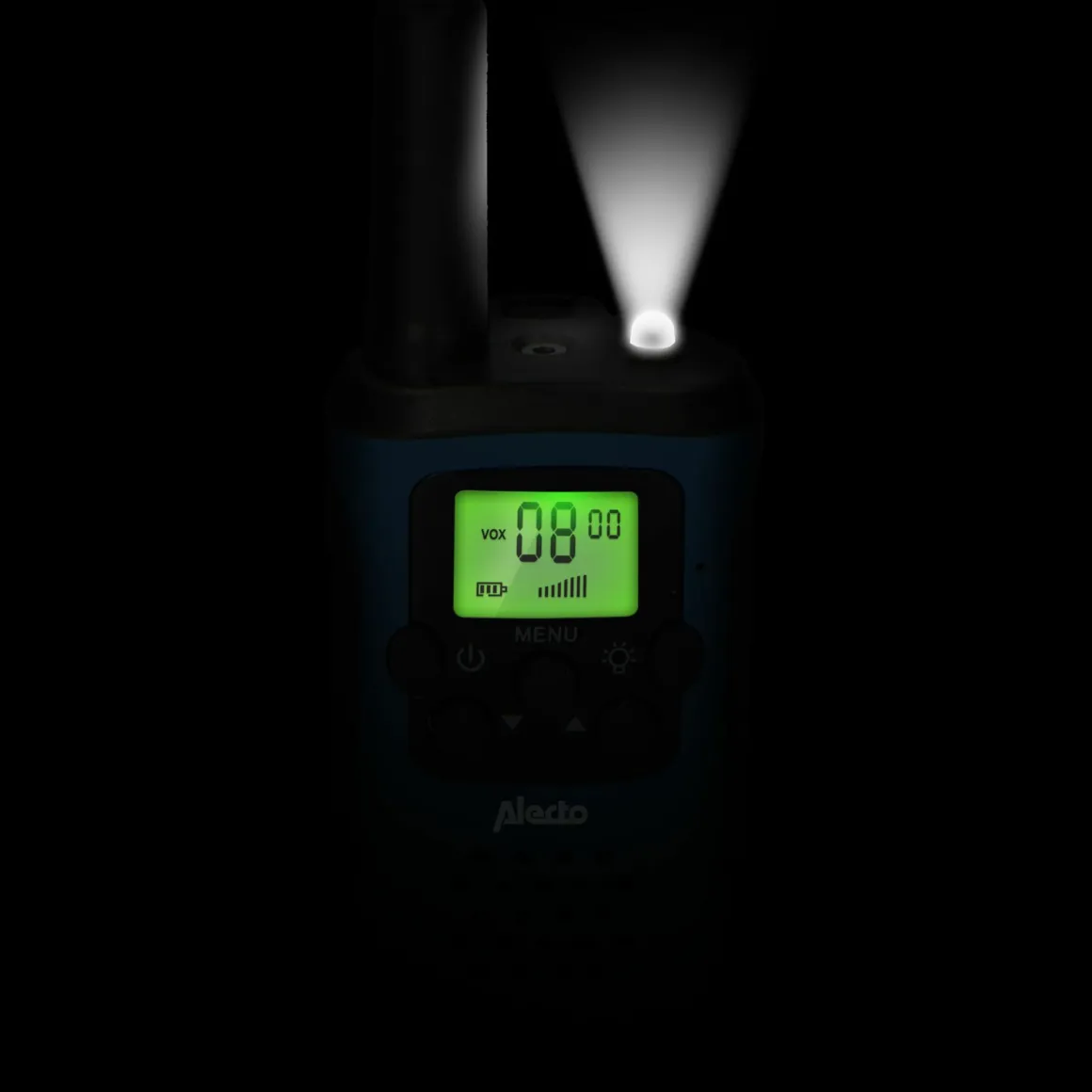 Alecto FR-115BW Set mit 2 Walkie Talkies