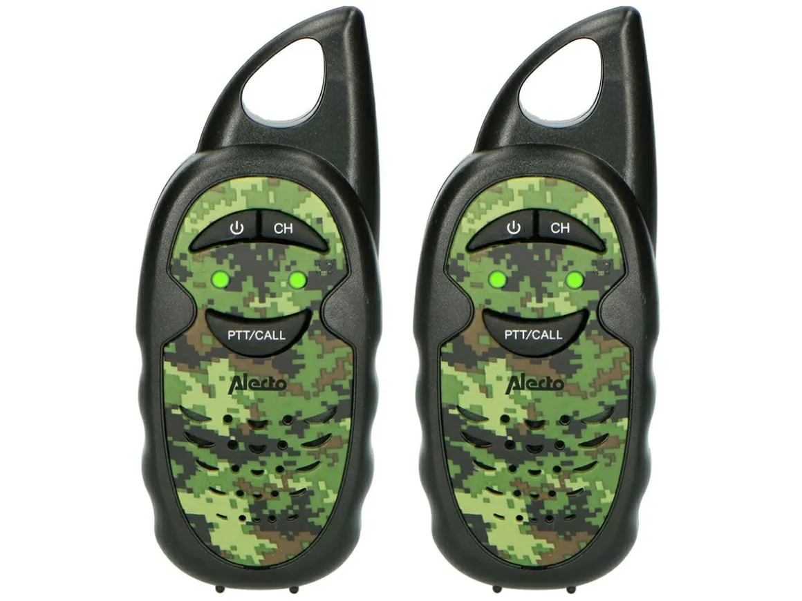 Alecto FR05CAMO Set mit 2 Walkie Talkies