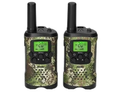 Alecto FR115CAMO Set mit 2 Walkie Talkies