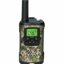 Alecto FR115CAMO Set mit 2 Walkie Talkies