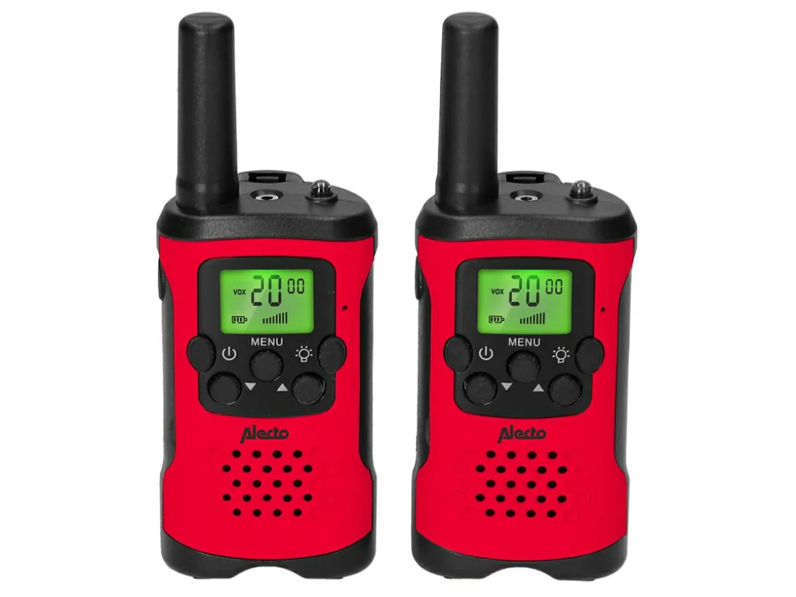Alecto FR115RD Set mit 2 Walkie Talkies