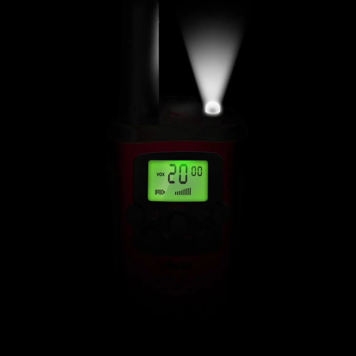 Alecto FR115RD Set mit 2 Walkie Talkies