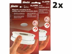Alecto MK-2 Rauchmelder Magnet-Befestigungsset