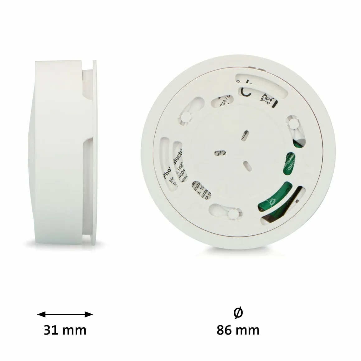 Alecto SA61 Rauchmelder - Weiss