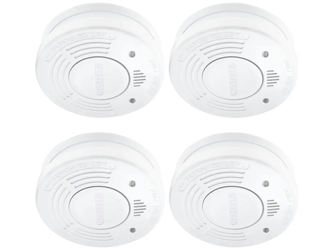 Alecto SA-110 Set von 4 Rauchmelder
