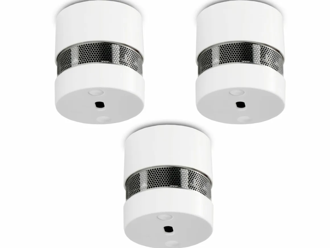 Alecto SD1020 Rauchmelder - Set von 3