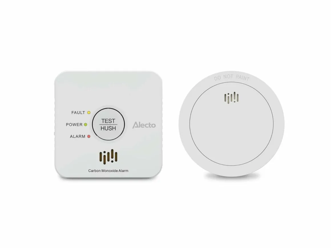 Alecto SDX04 Smoke & Kohlenmonoxid-Alarm - Weiss
