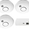 Alecto SMART-SMOKE10 Set mit 3 Rauchmeldern