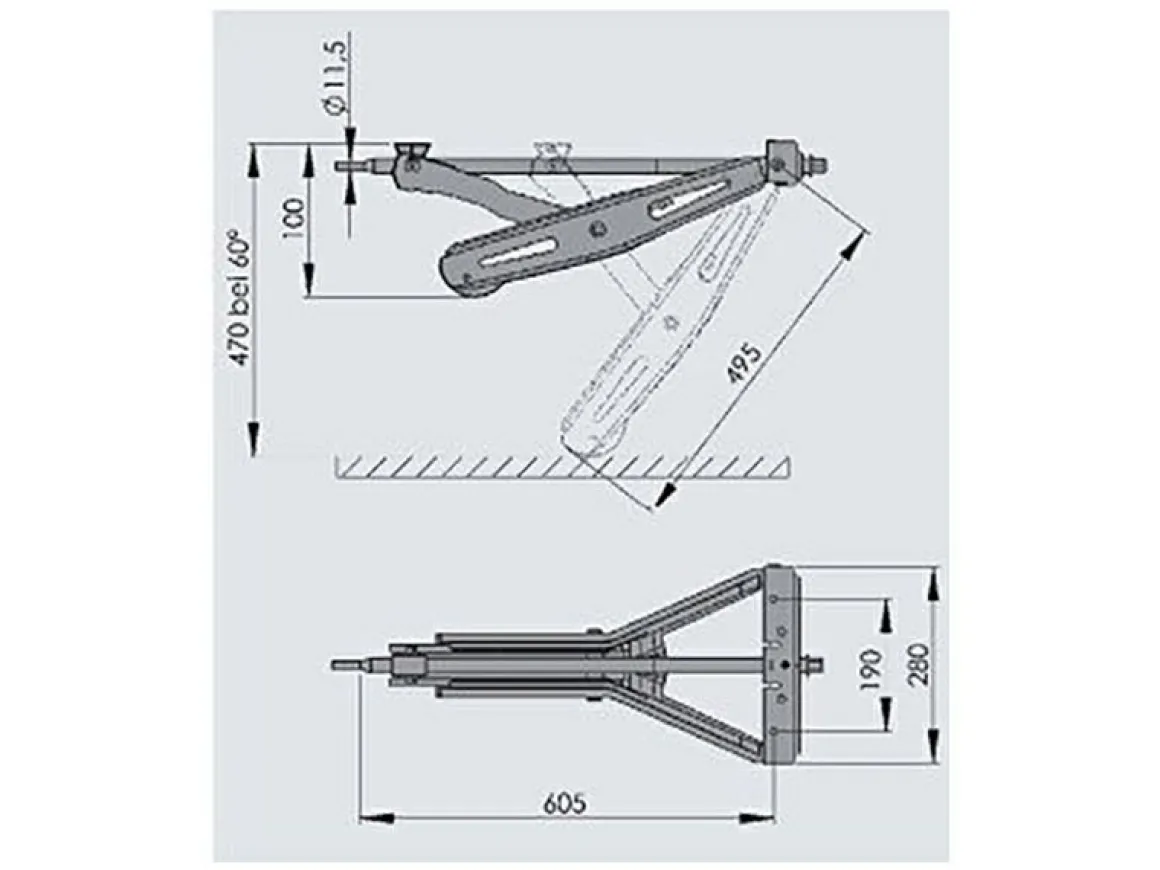 AL-KO Stabilform Eckstütze