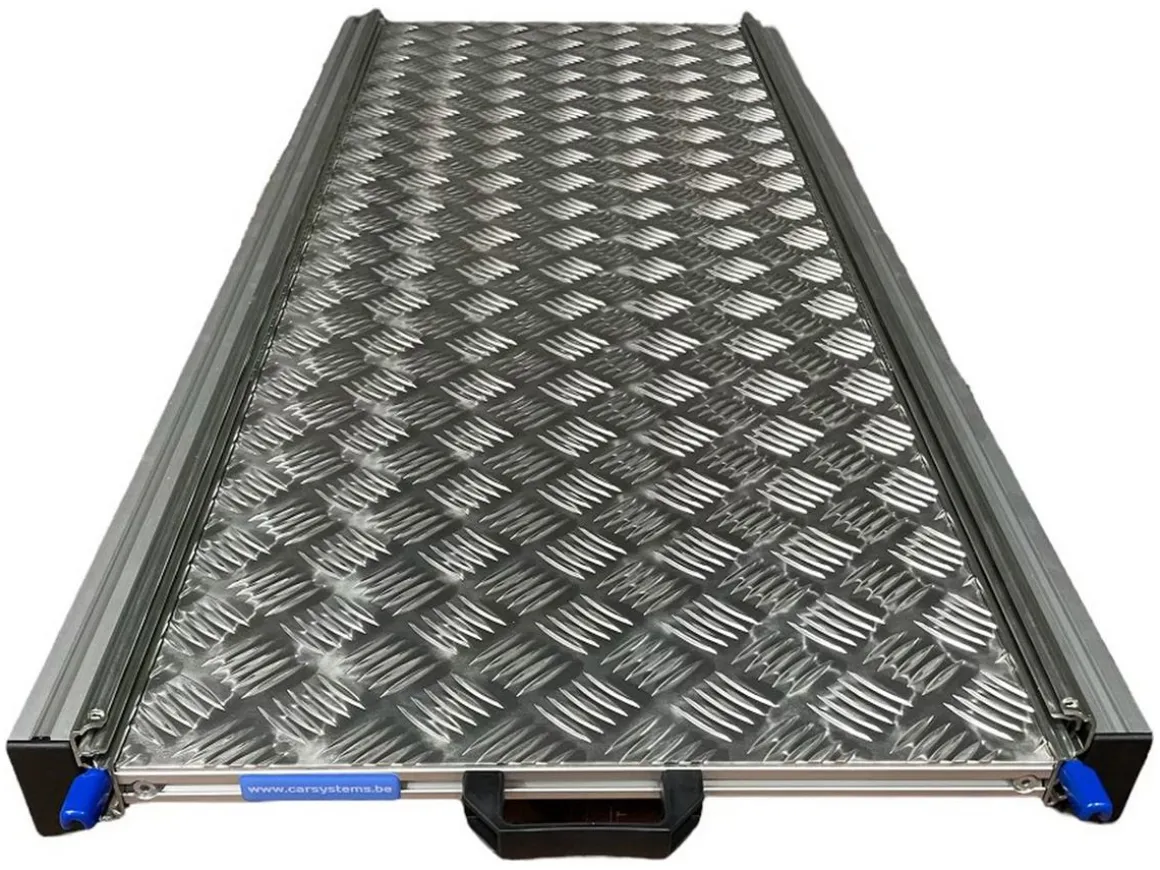 Aluminium Wohmmobil Schiebrahmen mit Deckplatte - 120x40 cm