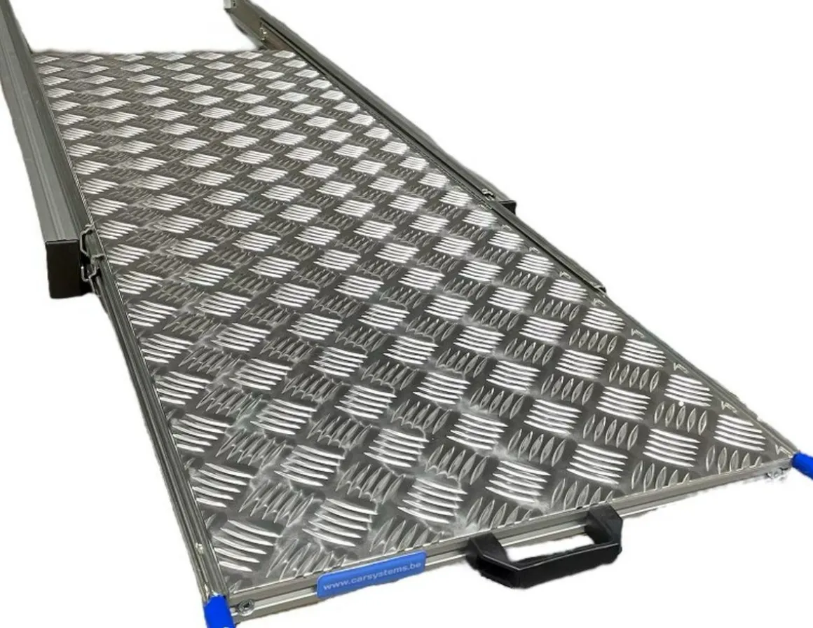 Aluminium Wohmmobil Schiebrahmen mit Deckplatte - 120x40 cm