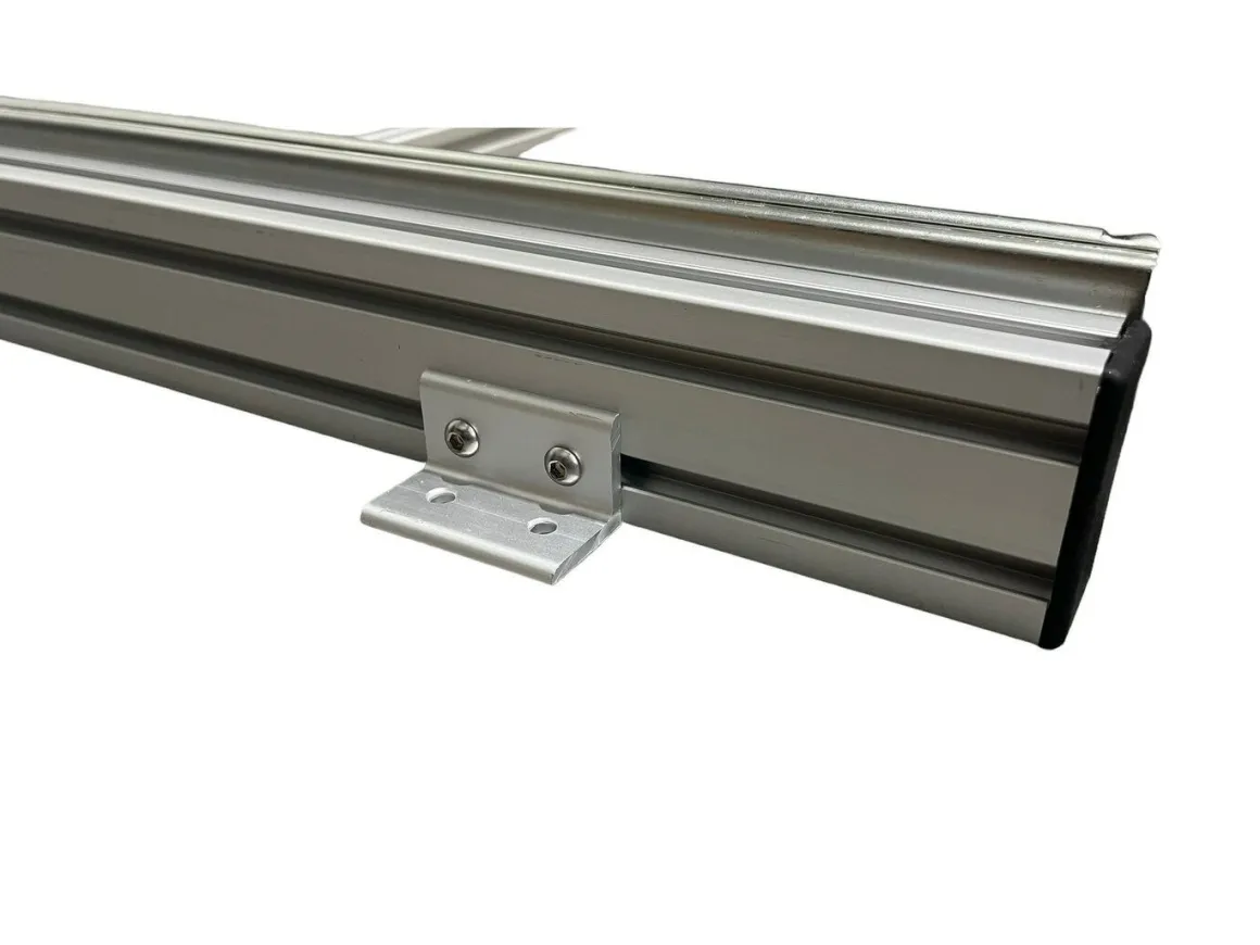 Aluminium 120 x 60 cm Heckauszug mit 3 offenen Boxen