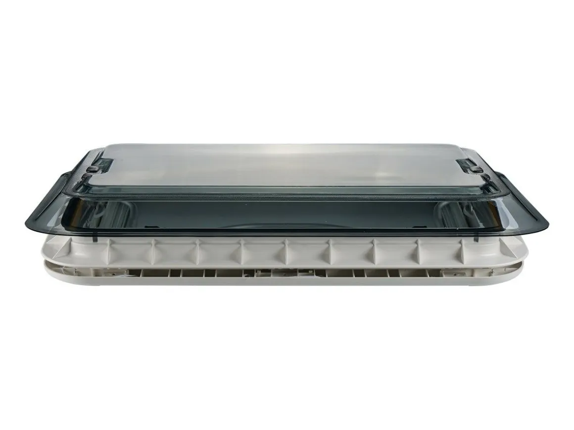 AOYI Skylight LED 70 x 50 cm Dachluke - Smoke/White