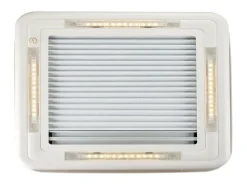 AOYI Skylight LED 40 x 40 cm Dachluke - Smoke/White