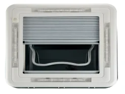 AOYI Skylight LED 40x40 cm dachluke mit dauerbelüftung - Smoke