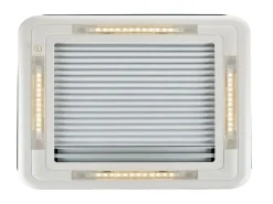 AOYI Skylight LED 40x40 cm dachluke mit dauerbelüftung - Smoke