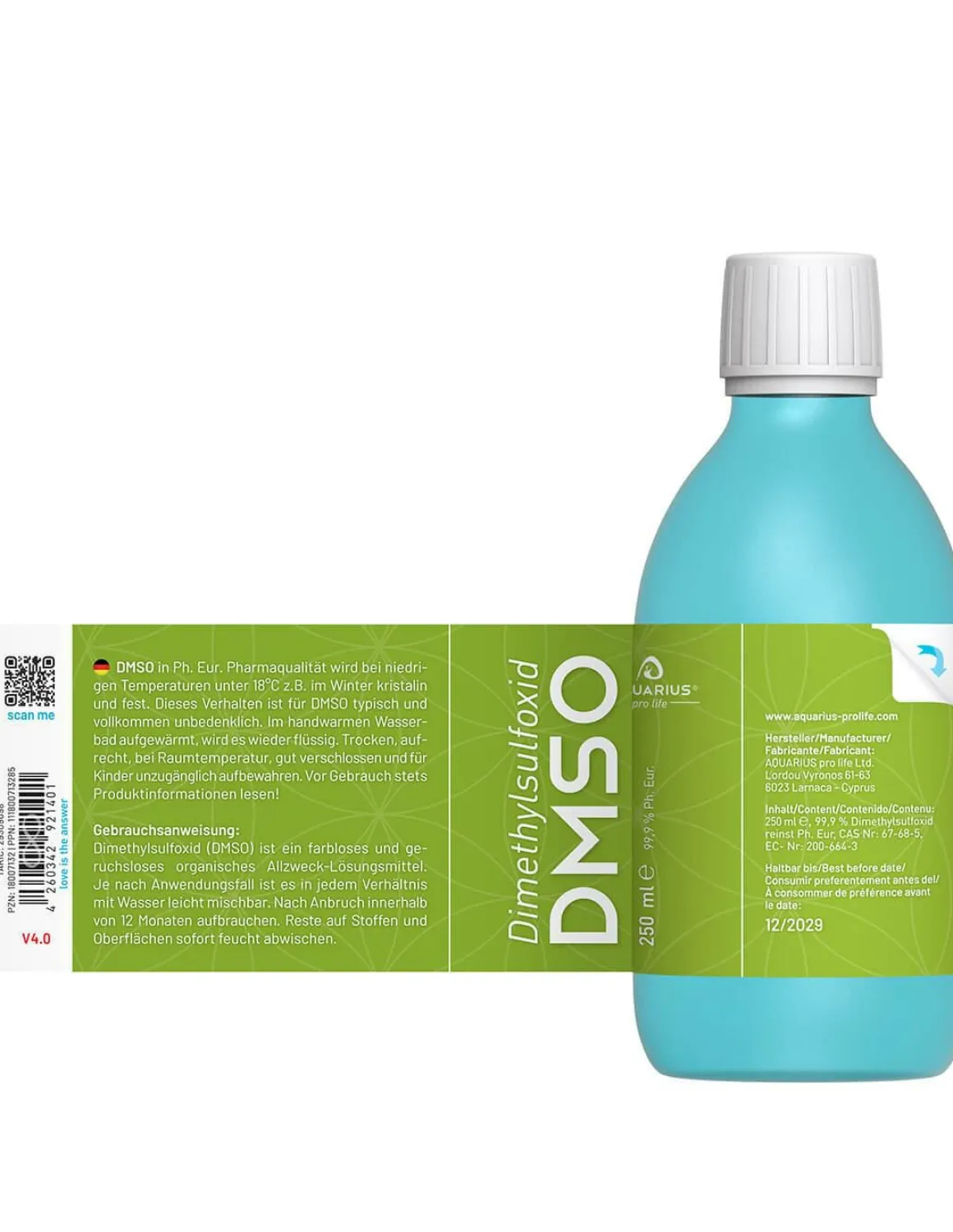 AQUARIUS pro life DMSO - 250ml