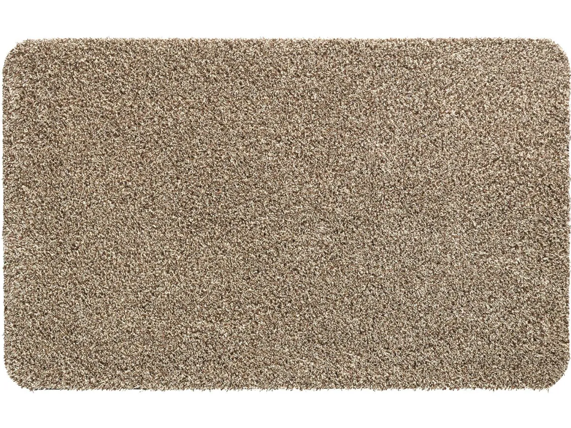 Aqua stop 80 x 50 cm Fußmatte - Beige