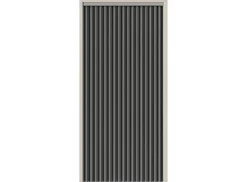 Arisol Kordelvorhang 190 x 60 - Anthracite/Grey