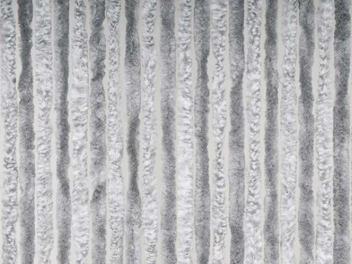 Arisol leichtgrauer Chenille Vorhang - 220 x 100 cm