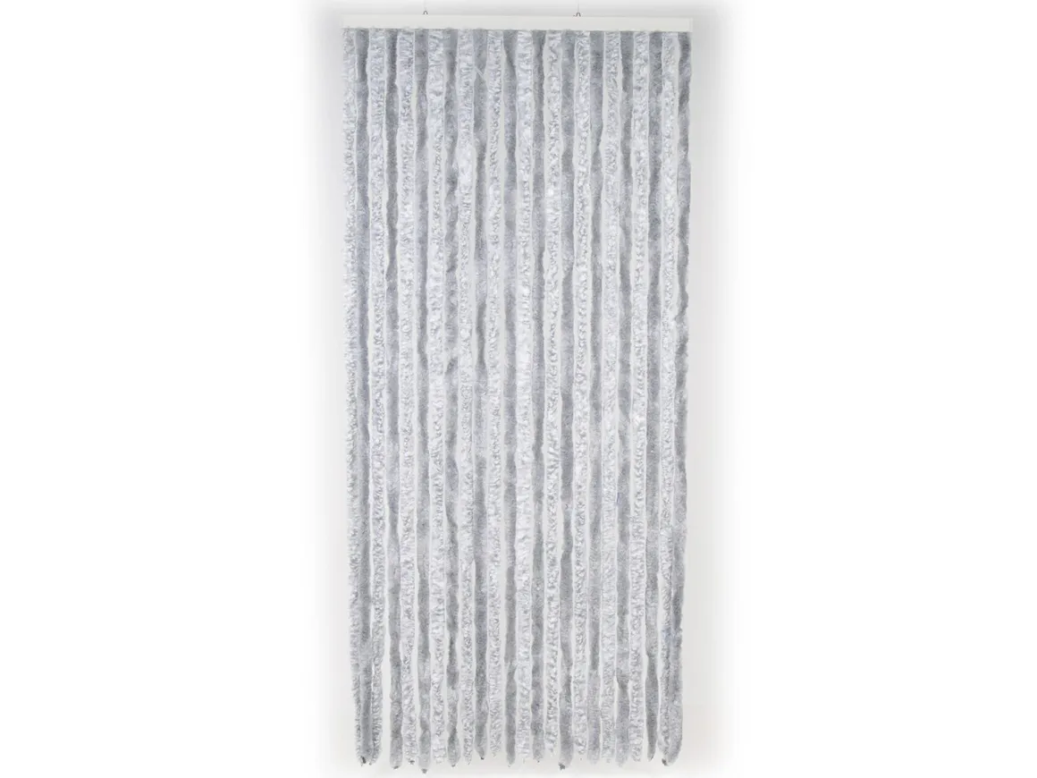 Arisol leichtgrauer Chenille Vorhang - 220 x 100 cm