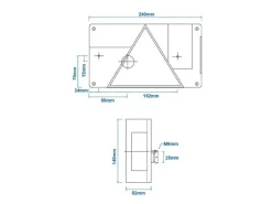 Aspöck Multipoint I Rechts Rücklicht - 5 Funktionen