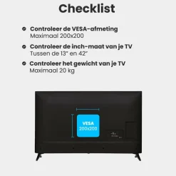 Auronic Dreh- und Neigbare TV Halterung - 13-42 Zoll