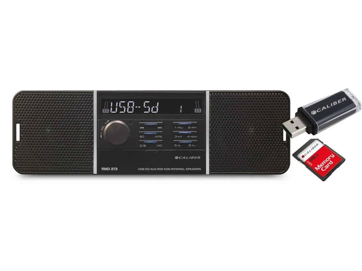 Autoradio mit USB,SD eingebauten Lautsprechern (RMD213)