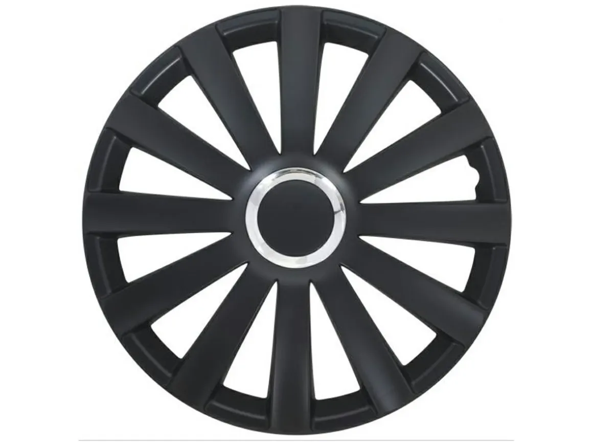 Autostyle Spyder 13 Zoll Set von 4 Radkappen - Black