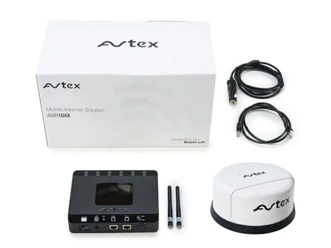 Avtex AMR104X 4G/Wifi Dual Sim - White