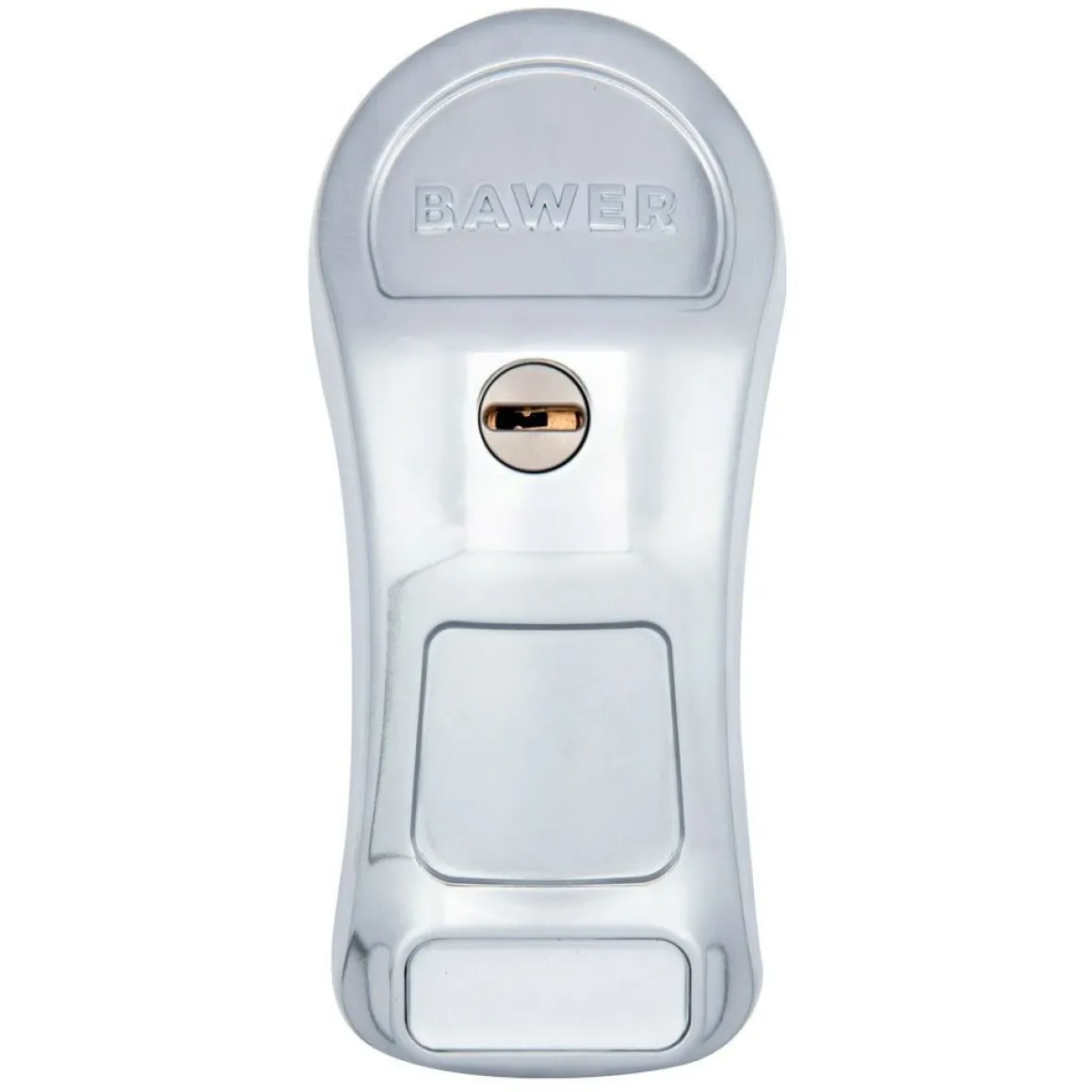 BAWER Armo 2-pack Lieferwagen-Schloss - Chrome