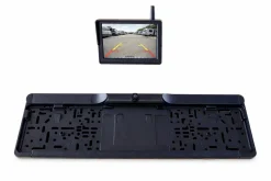 BergGPS Drahtlose Solar-Rückfahrkamera mit 5-Zoll-Display