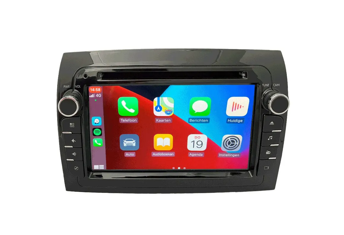 BergGPS Fiat Ducato DAB+ Radio Camper Navigation mit Carplay