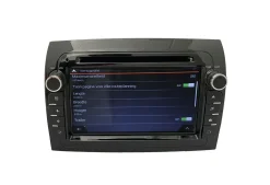 BergGPS Fiat Ducato DAB+ Radio Camper Navigation mit Carplay
