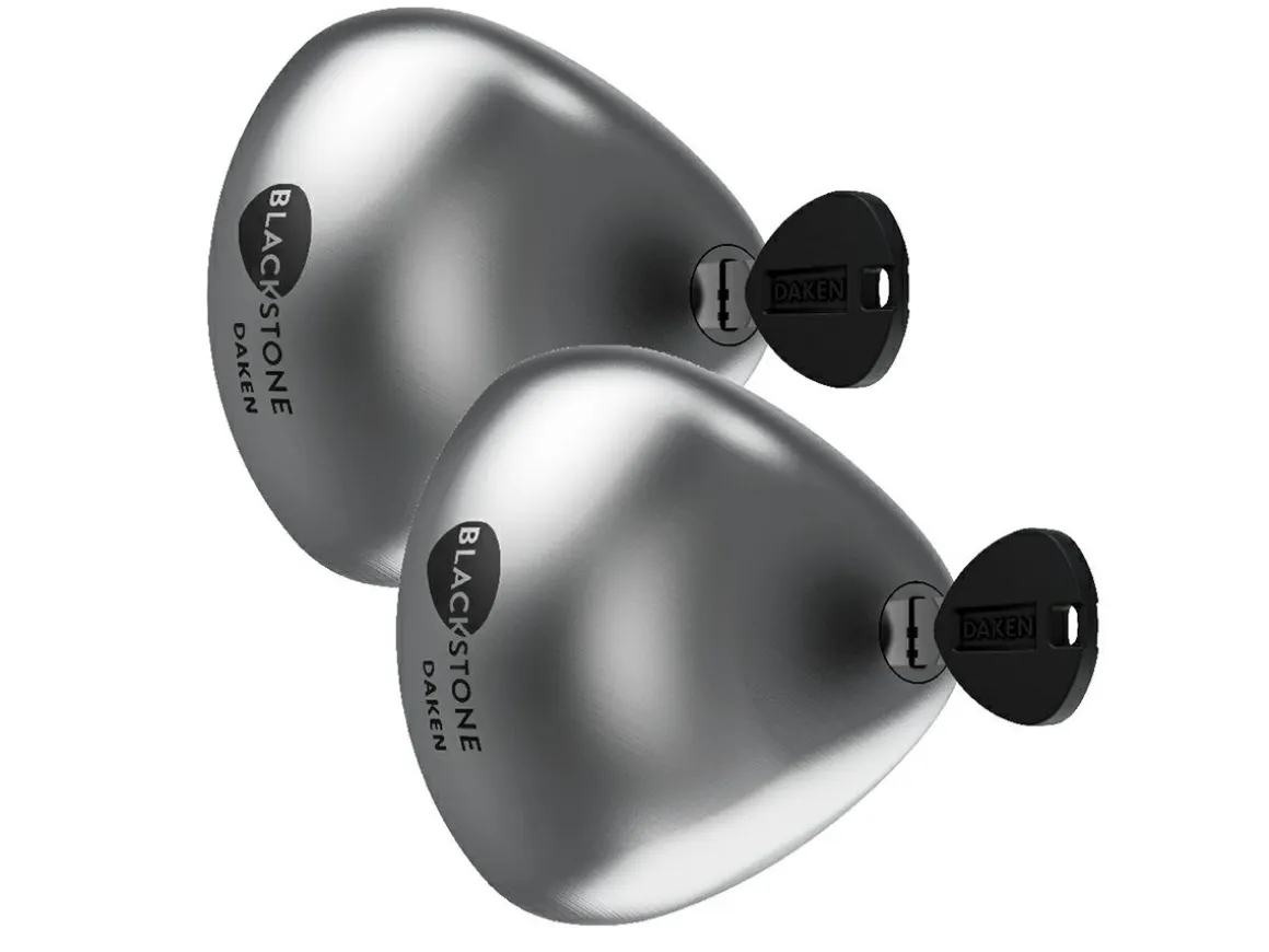 Blackstone Silver COMBO Set von 2 Van-Schlösser