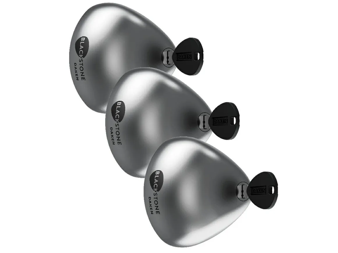 Blackstone Silver COMBO Set von 2 Van-Schlösser