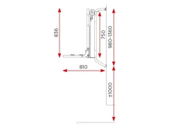 BR-Systems elektrischer Lift Fahrradträger - Standard