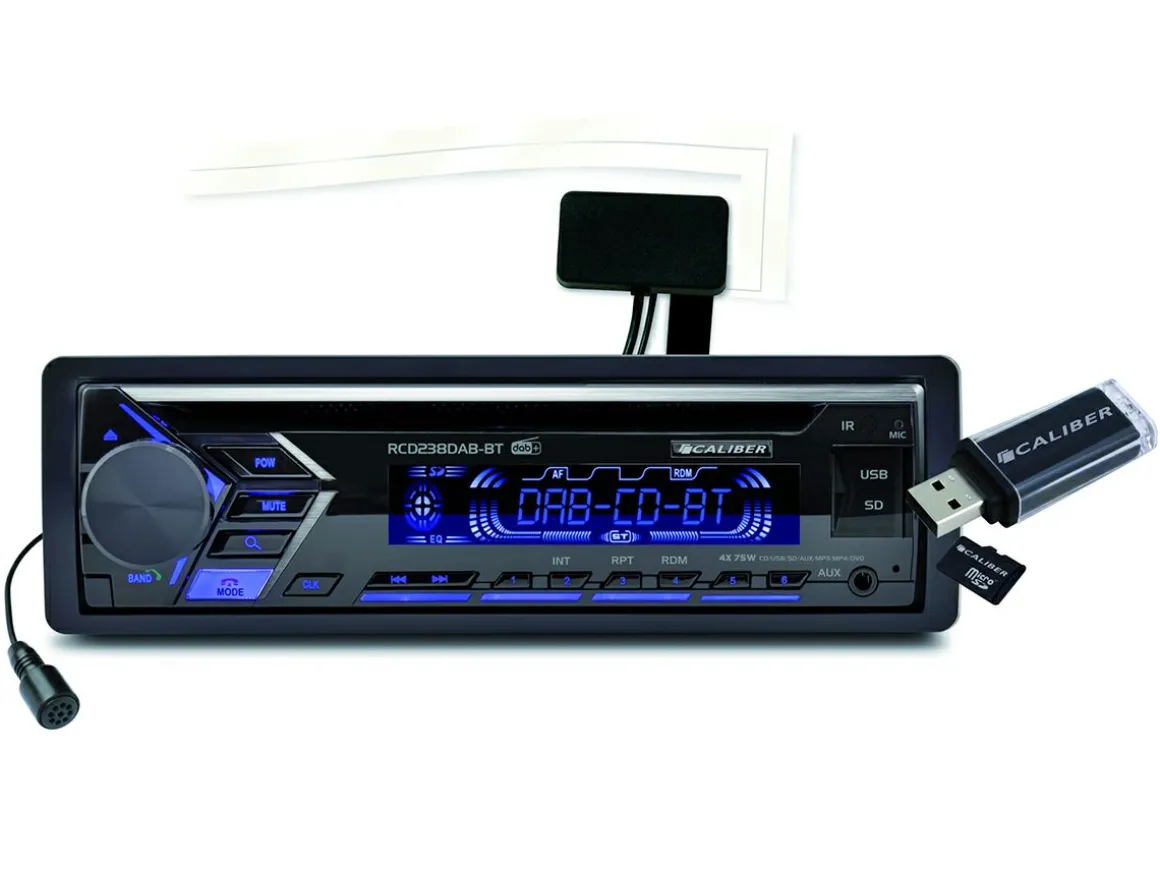 Caliber RCD238DAB-BT Bluetooth DAB+ Autoradio