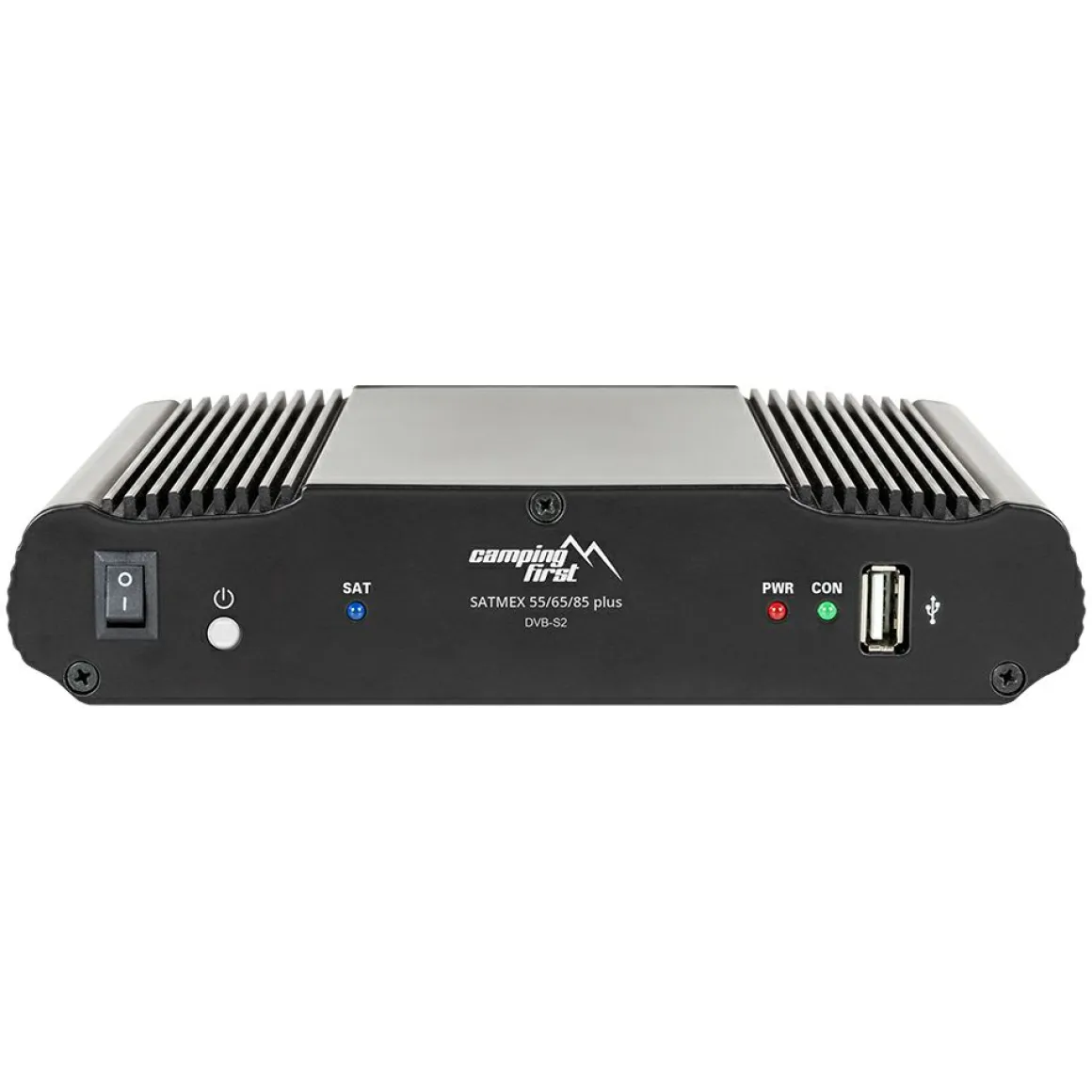Camping first Satmex 55 plus weißer vollautomatische Sat Antenne
