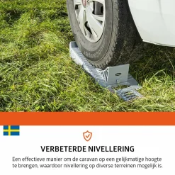 Campout Ausgleichskeil Set mit Unterlegkeil