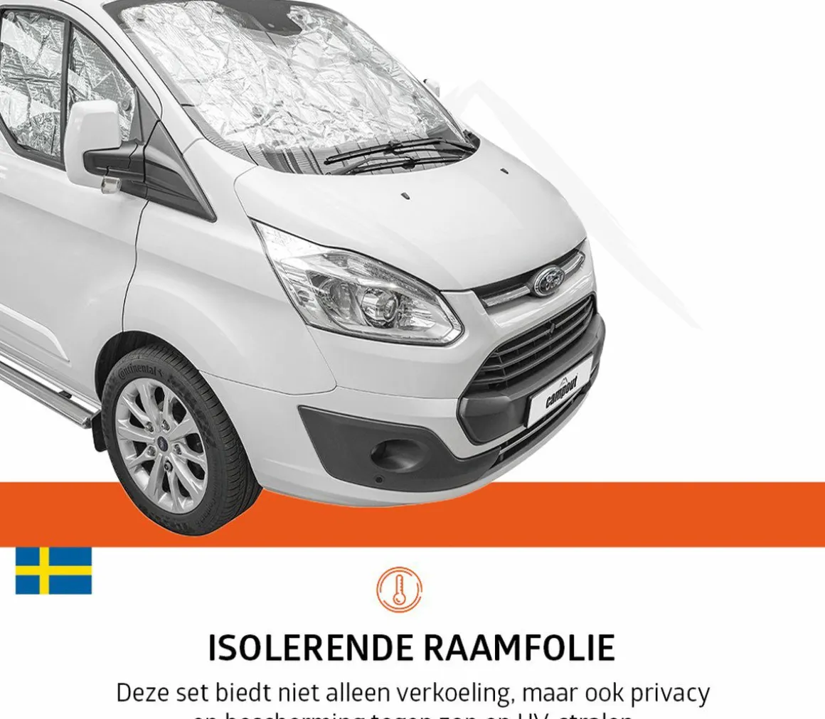 Campout Ford Transit Custom ab 2013 Thermomatten Set