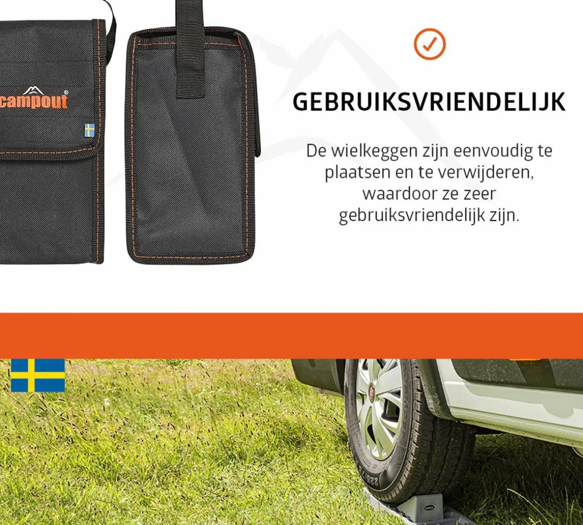 Campout Unterlegkeil - 13 x 9.7 x 10.8 cm