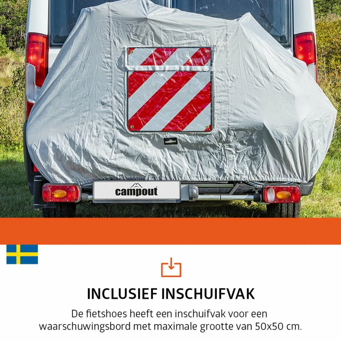 Campout XL Fahrradschutzhülle - 28,5 x 21 x 8,5 cm