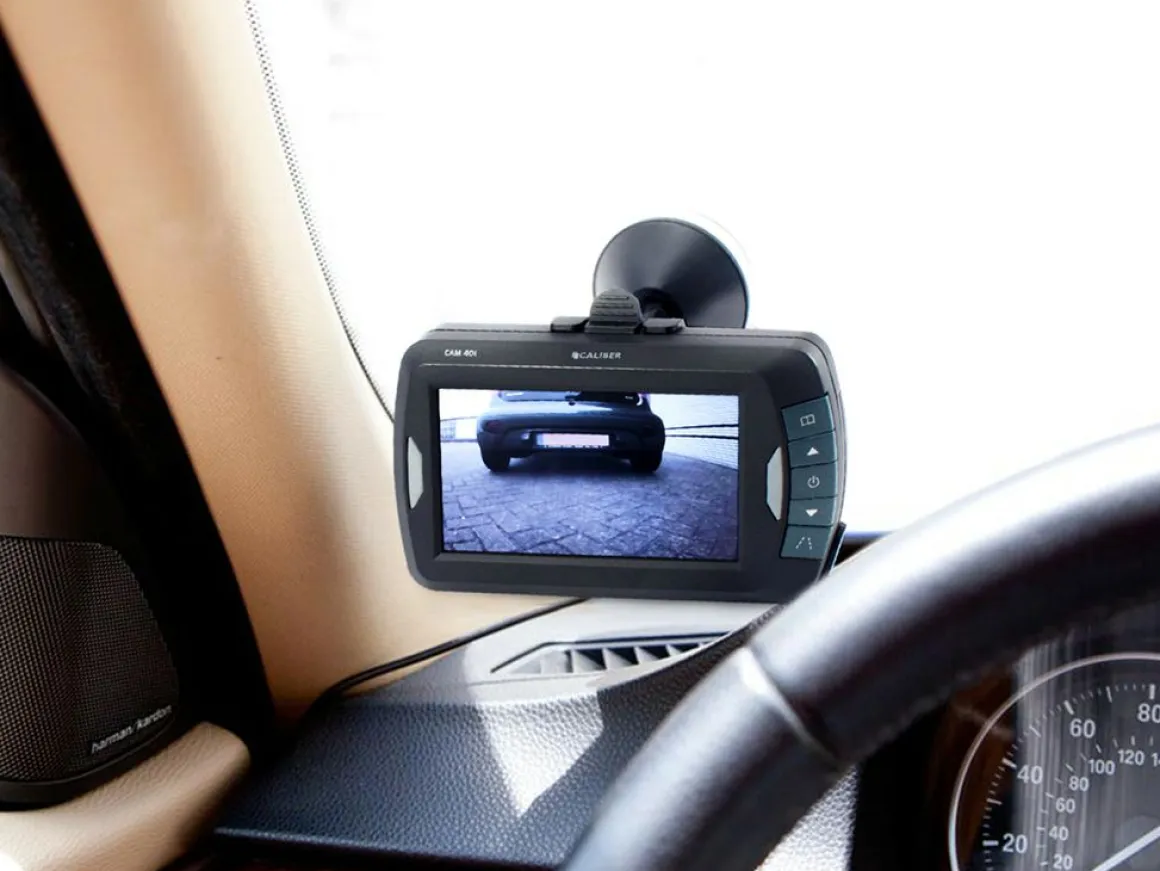 CAM401 Wireless-Kamera mit 4,3-Zoll-Monitor - Schwarz