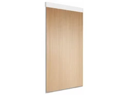 Degor Luxe Lamellen 180 x 60 cm Fliegengitter – Transparent White