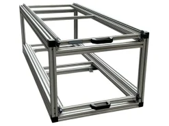 Doppel Aluminium Heckauszug - 90 × 40 cm