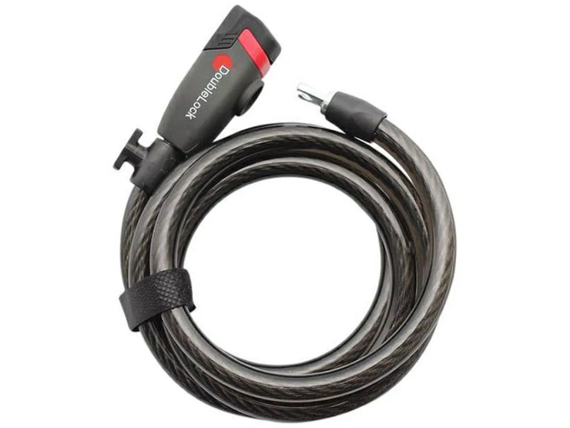DoubleLock Coil Cable Key Kabelschloss