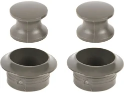 Druckknopf - Grey