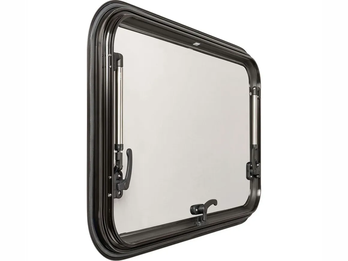 DWS Camping 900x450mm Klappfenster mit Kombirollo - Transparent