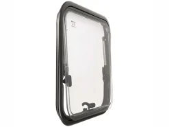 DWS Camping 500x500mm Klappfenster mit Kombirollo - Transparent
